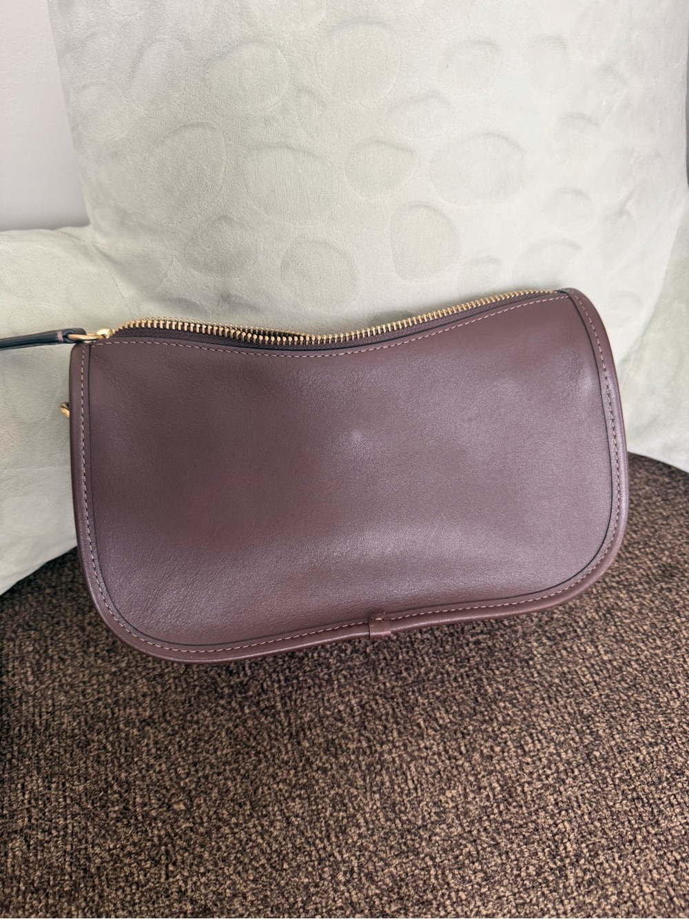 Coach Waverly bag, Leather, Maple, EUC! - Picture 6 of 8